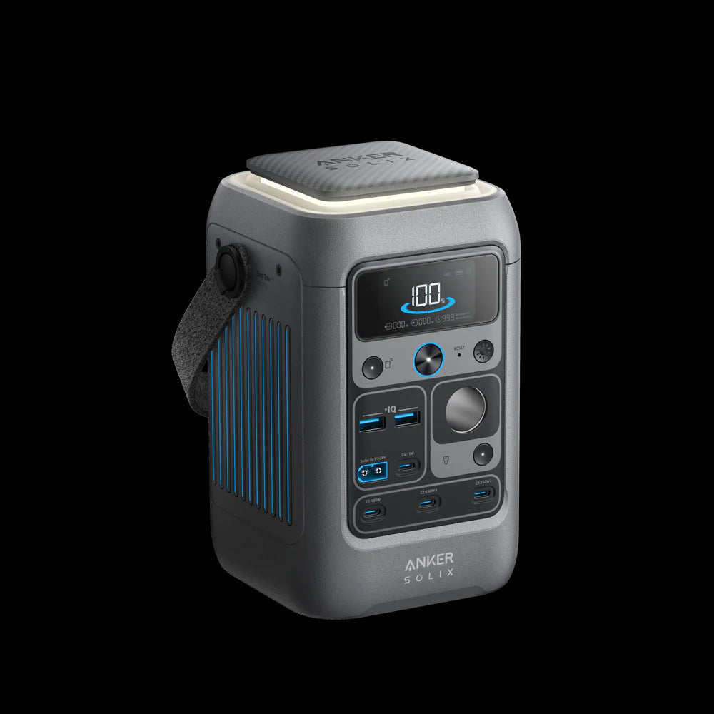Anker SOLIX C300 DC mit sichtbaren Anschlüssen