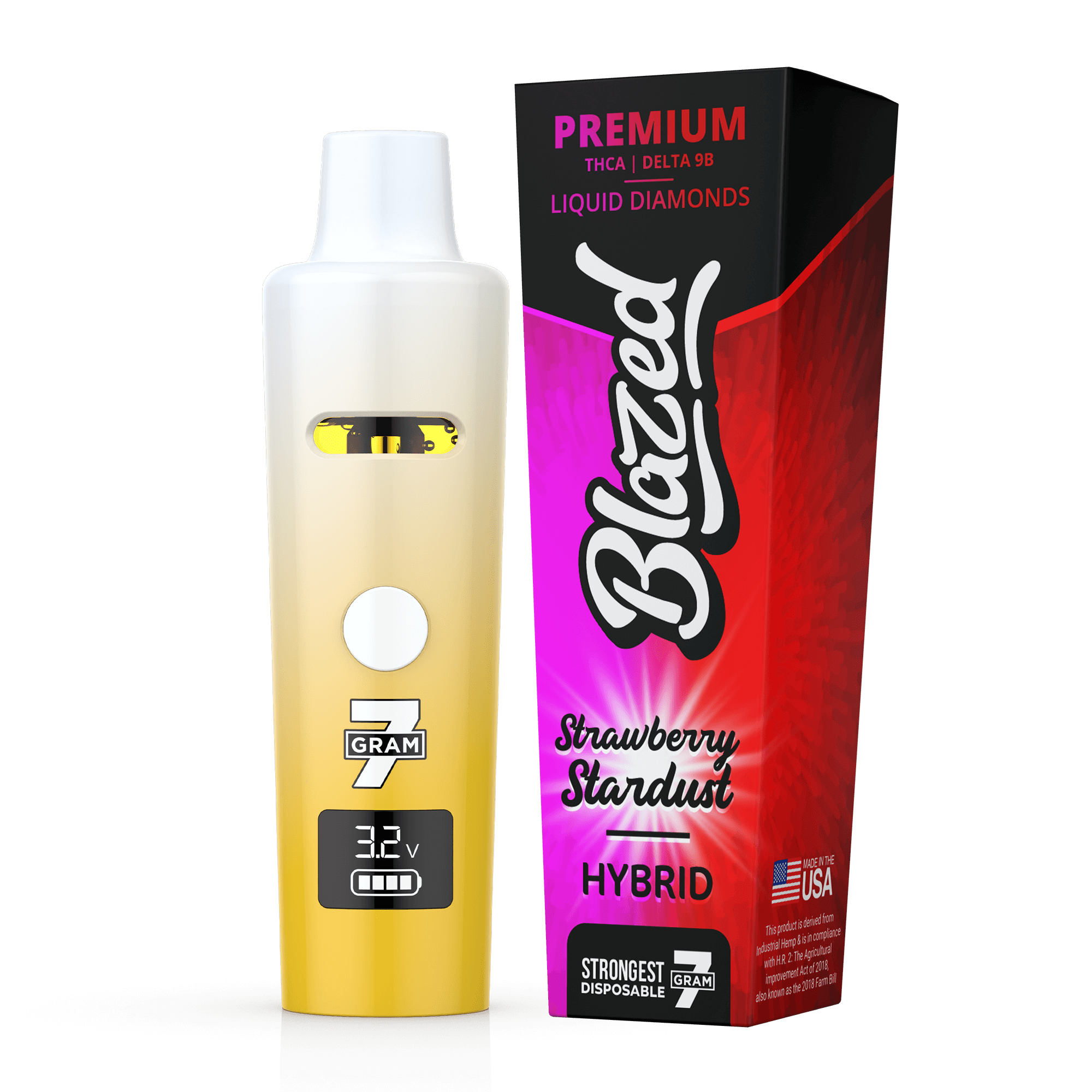 Binoid CBD Strawberry Stardust vape package
