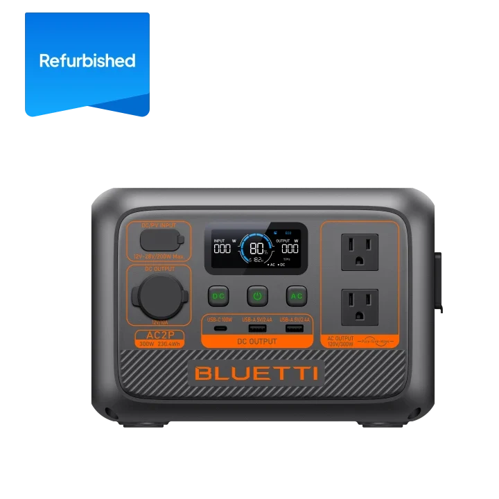 BLUETTI AC2P compact portable power station