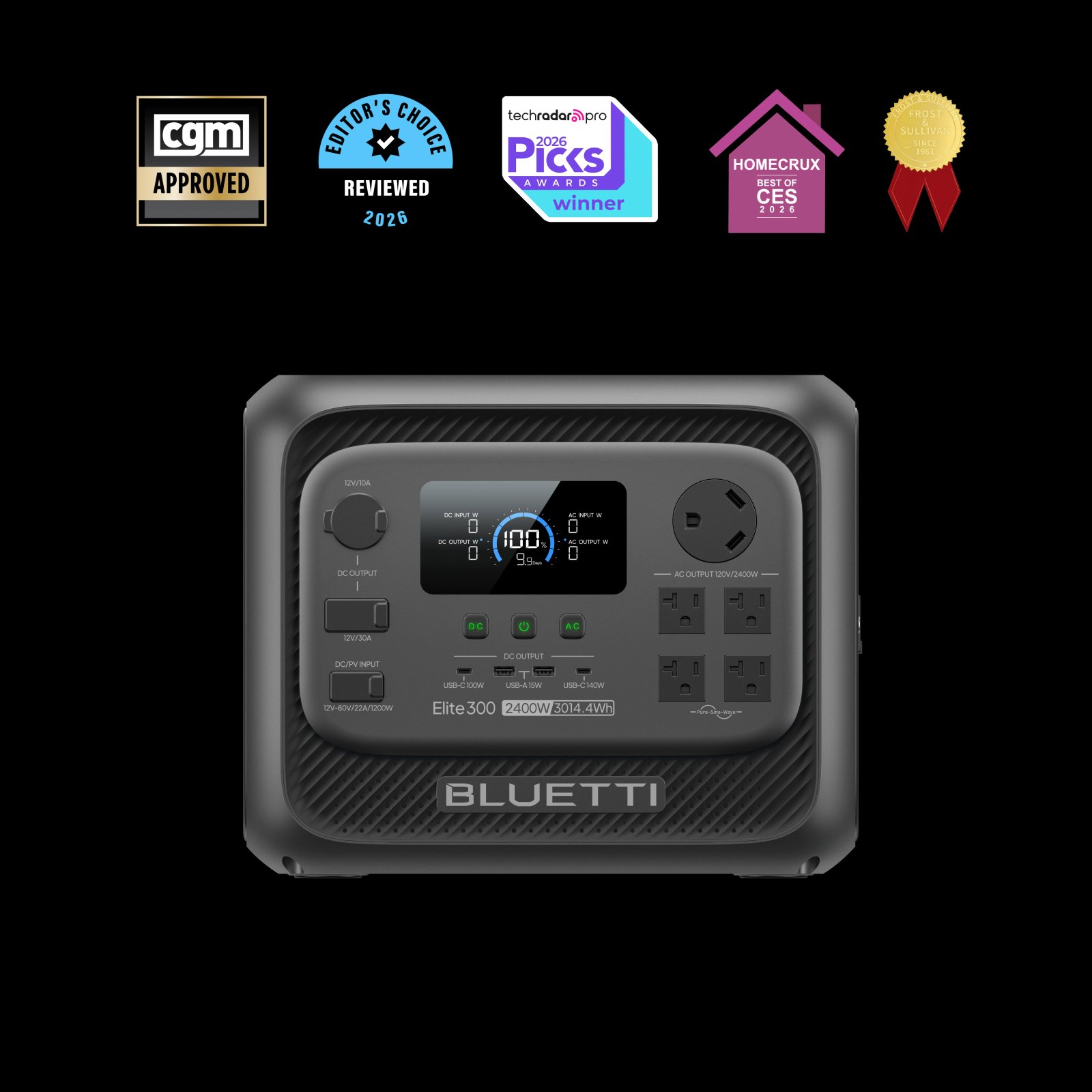 BLUETTI Elite 300 portable power station