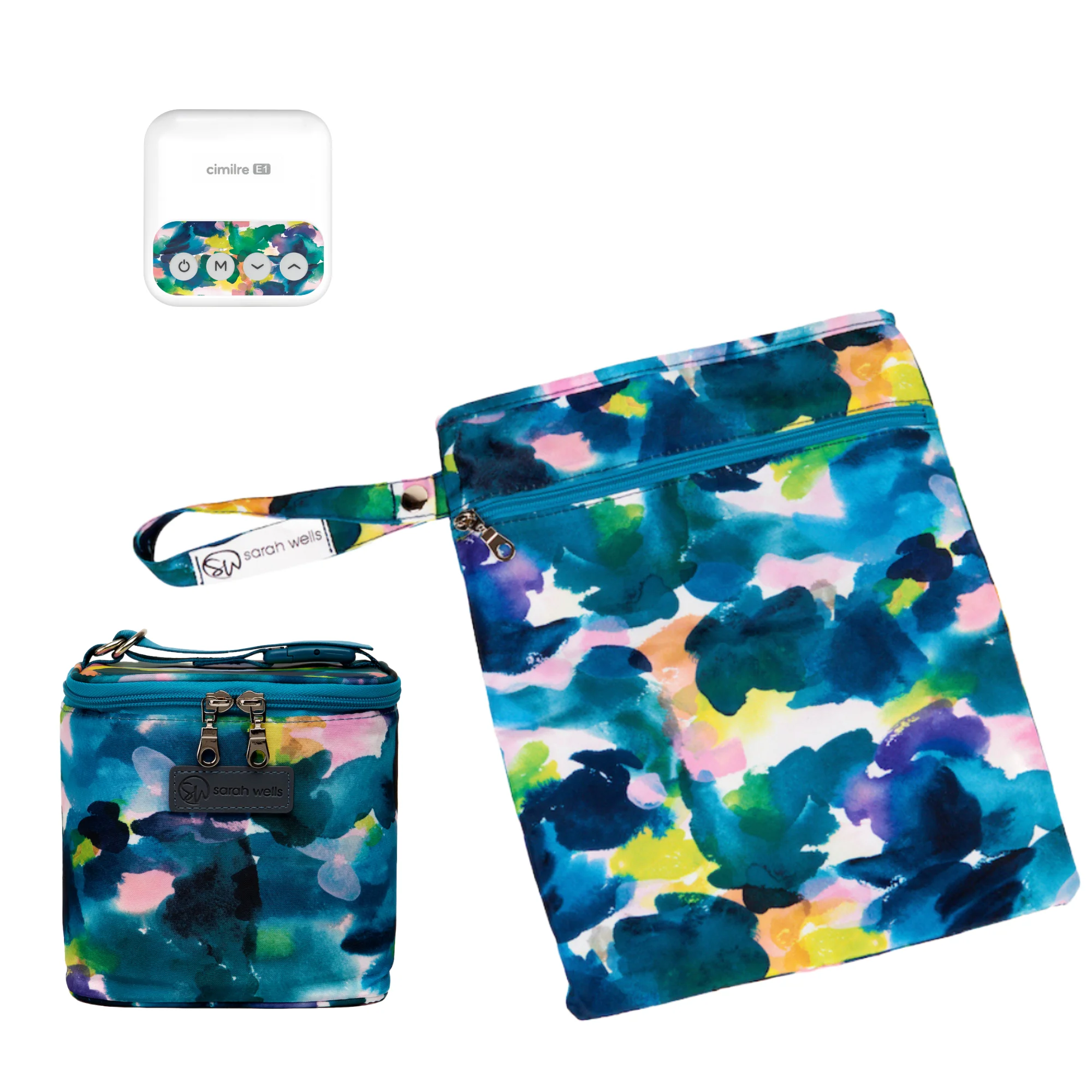Cimilre E1 portable pump with an Aquarelle bag