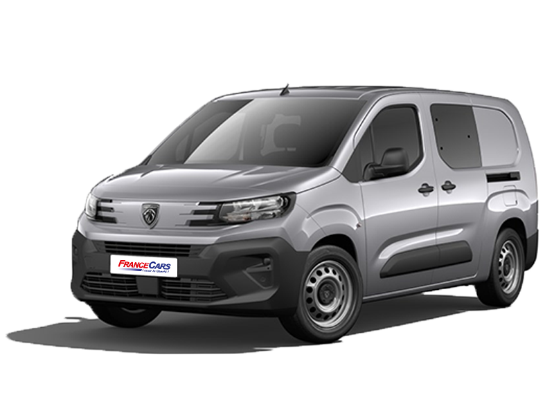 Camionnette double cabine de 2 à 3 m³ proposée par France Cars - Standard