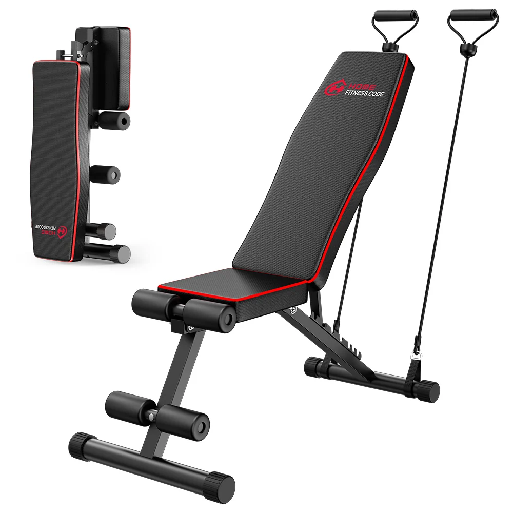 Foldable Workout Bench B1 with adjustable backrest