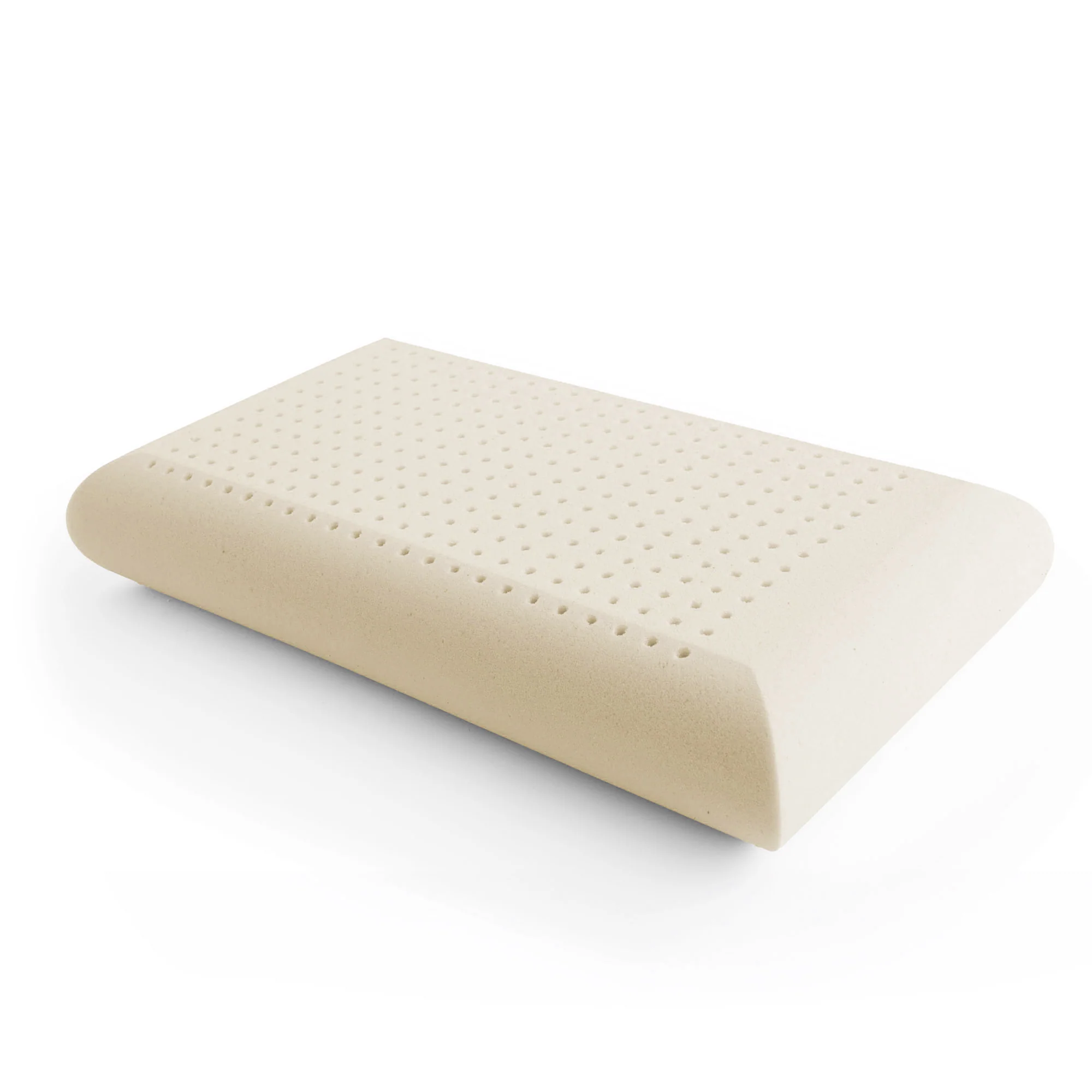 Lucid Talalay latex foam pillow without its cover