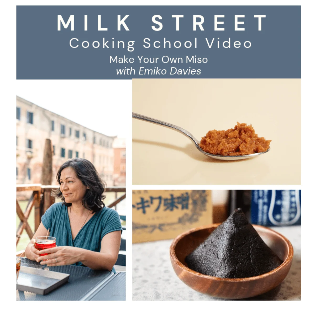 Milk Street digital class about making miso