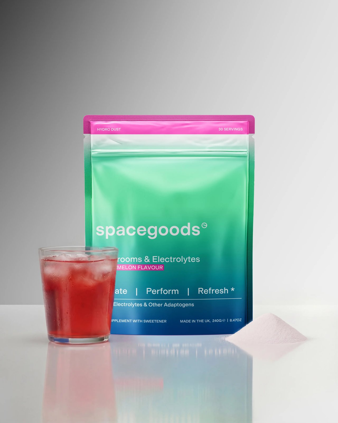 Watermelon Hydro Dust pouch from Spacegoods