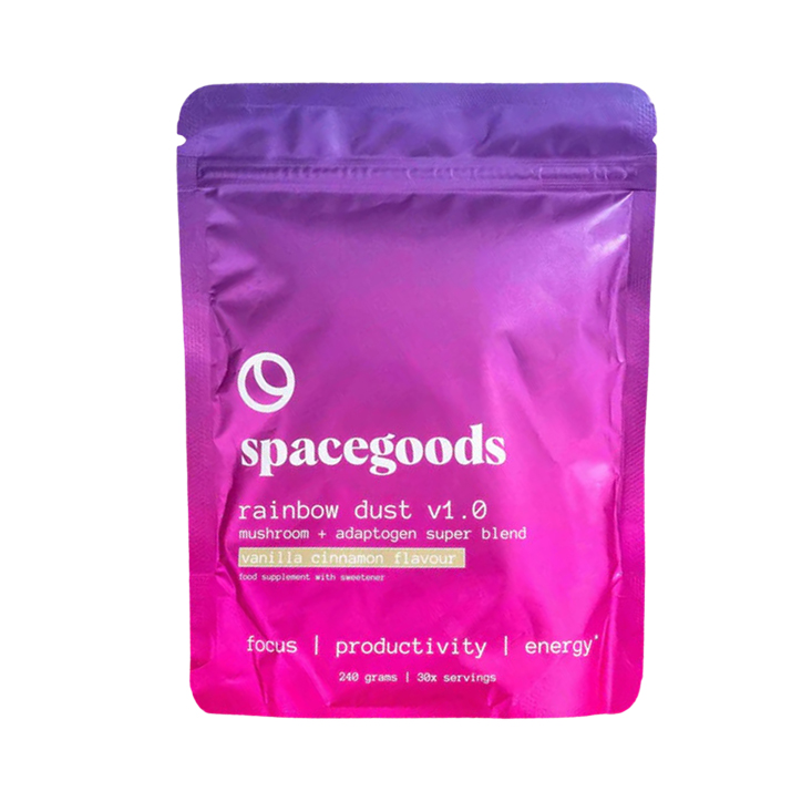 Spacegoods Rainbow Dust Vanilla Cinnamon pouch