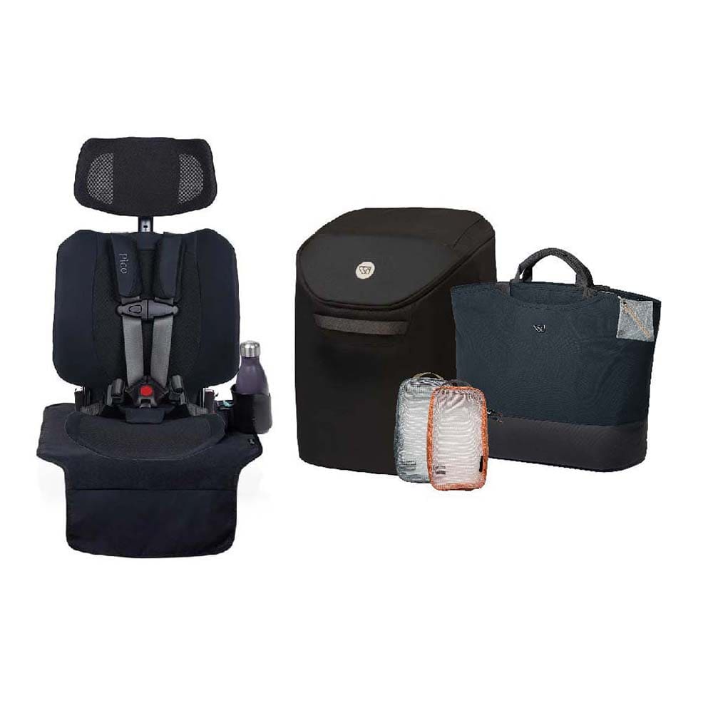 WAYB Pico Deluxe Bundle with seat and travel accessories